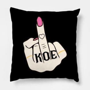 KOE (Wetzel) Woman_s Middle Finger Active Pillow