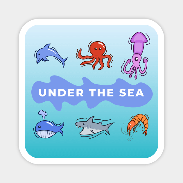 Under the Sea Magnet by Hygra Creative