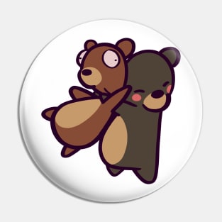 Big Cute Bear Hugs Pin