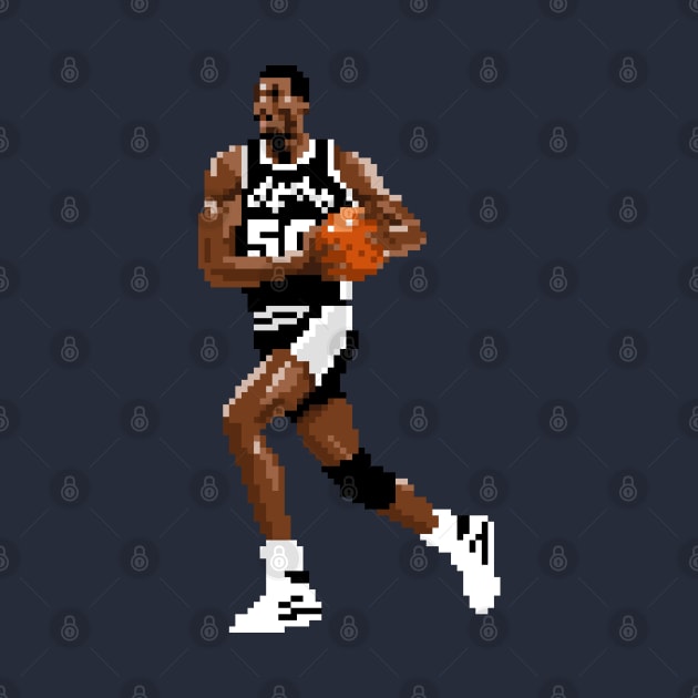 David Robinson Pixel Dribble by qiangdade