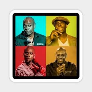 Dave Chappelle Funny Flairs Magnet