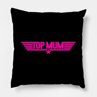 Top Mum pink print Pillow