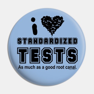 Standardized Tests Pin