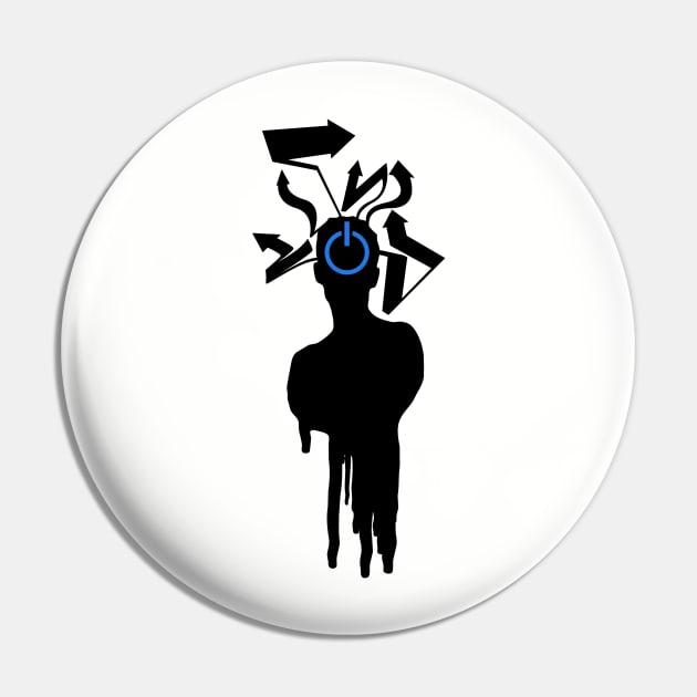 Creativity Means Power Pin by ddtk