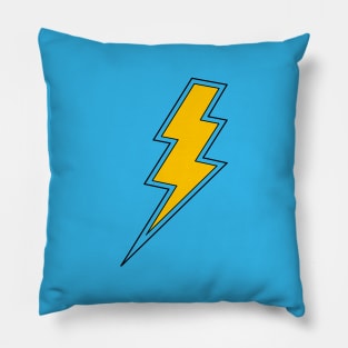 Lightning Bolt (yellow) Pillow