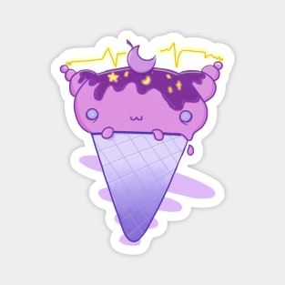 Alien icecream cone Magnet