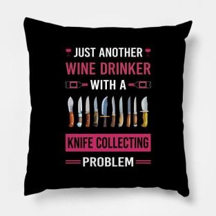 Wine Drinker Knife Collecting Knives Pillow