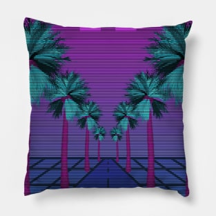 Miami Retro - M Pillow