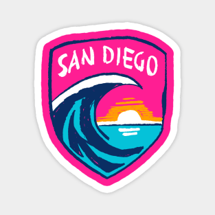 San Diego Waveeee FC 02 Magnet