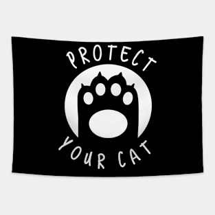 Protect your cat Tapestry