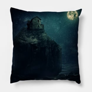 house on a hill Pillow