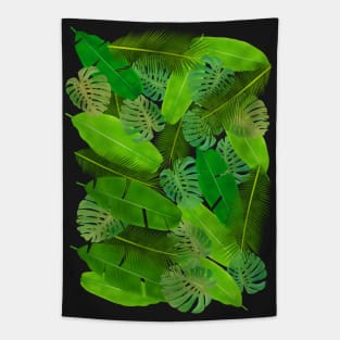 Plants leafs pattern Tapestry