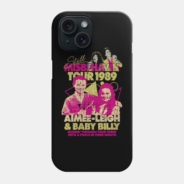 VINTAGE - Misbehavin' Tour 1989 Phone Case by zackninja99