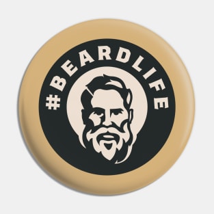 Real Men Wear Beards Pin