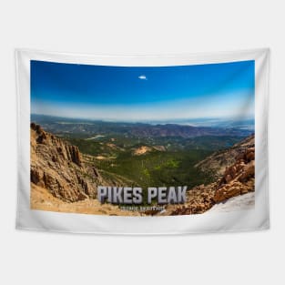 Pikes Peak Colorado Tapestry