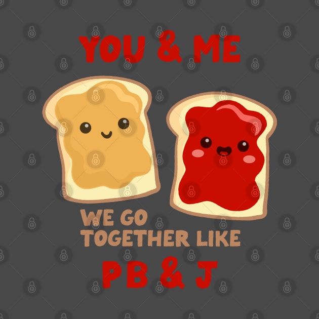 pbj you & me (strawberry) by mystudiocreate