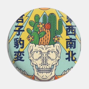 The cactus adventure Pin