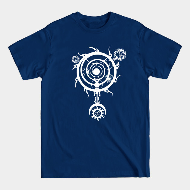 Disover White Spell Magic Circle - Magic Circle - T-Shirt