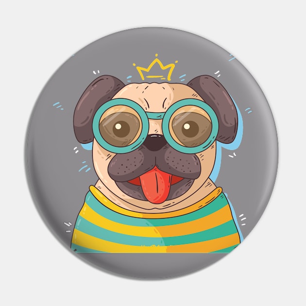 pug dog Pin by This is store