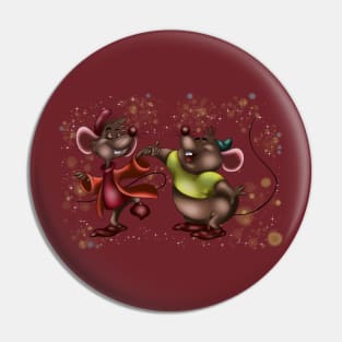 Cinderella's mice Pin