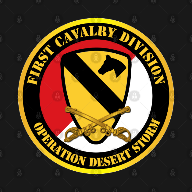 1st Cavalry Div - Red White - Operations Desert Storm by twix123844