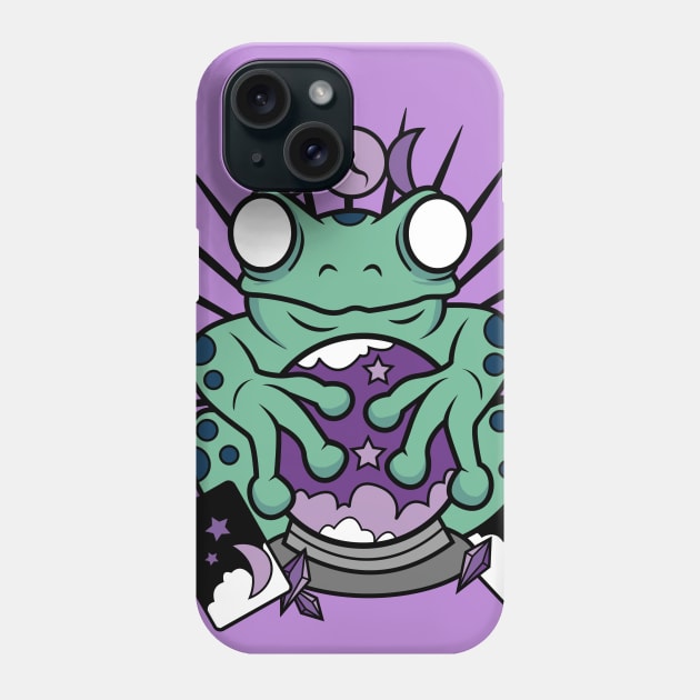 Froggy Fortune (light shirts) Phone Case by Spazzy Newton