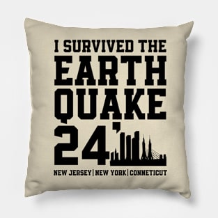 I Survived the Earthquake Pillow