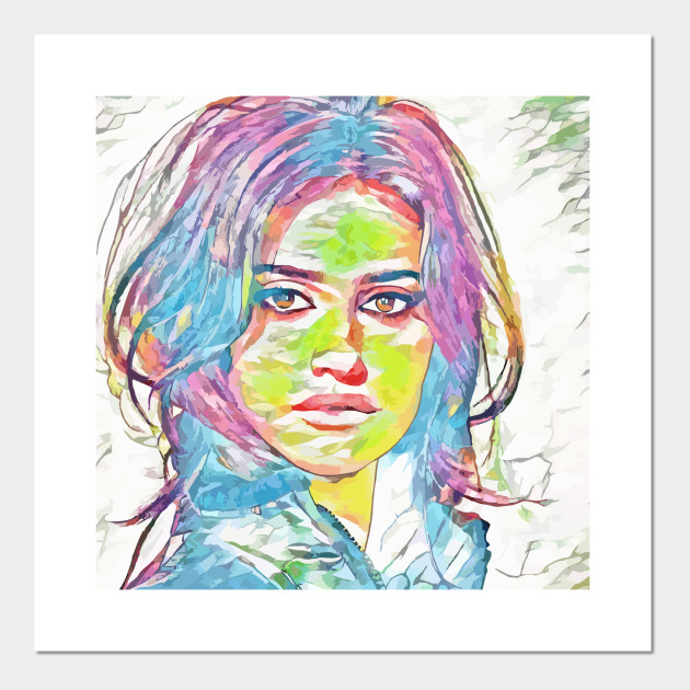 Penelope Cruz Illustration Art Work Posters And Art Prints