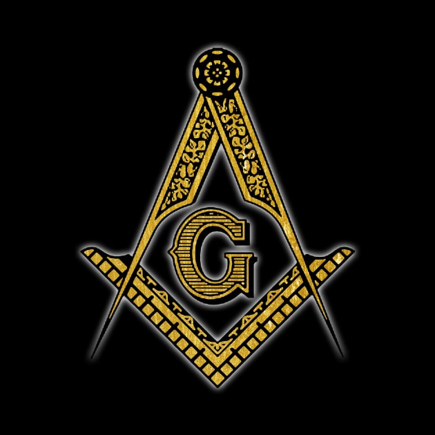 Freemason (Black & Gold) by Jared S Davies