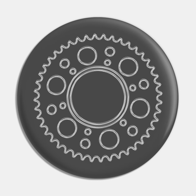 One Giant Sprocket Pin by TripleTreeAdv