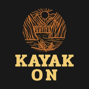 Kayak On T-Shirt