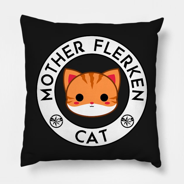 Mother Flerken Cat Pillow by fanartdesigns