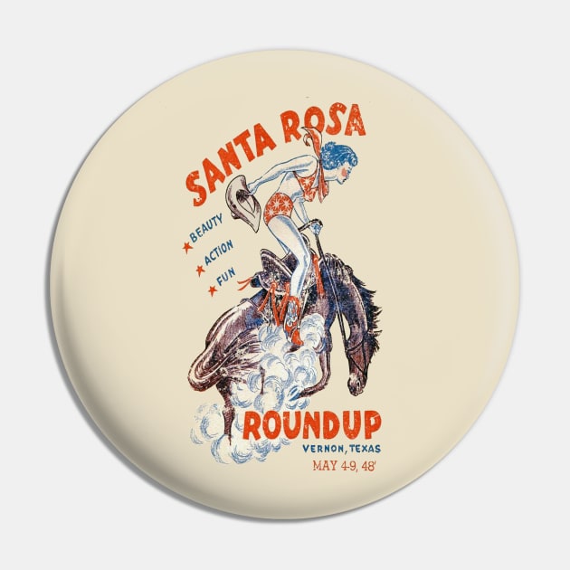 Texas Rodeo Pin by retrorockit