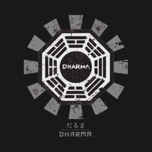 Dharma Initiative Lost Retro Japanese T-Shirt