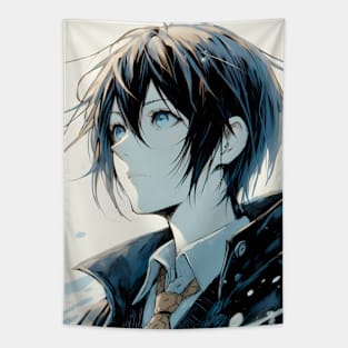 Anime Wonderland: Whimsical Art Prints Featuring Manga-Inspired Designs for Otaku Bliss! Tapestry