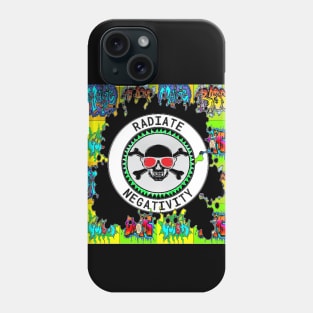 radiate Negativity 23 Graffiti Phone Case