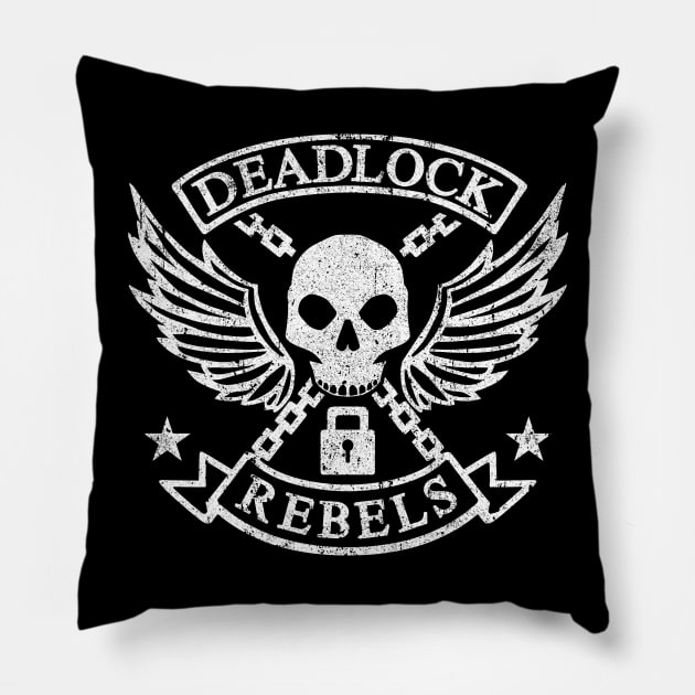 Deadlock Gang Pillow by huckblade