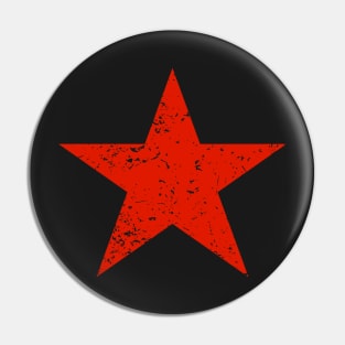 Red Star Emoji Pin