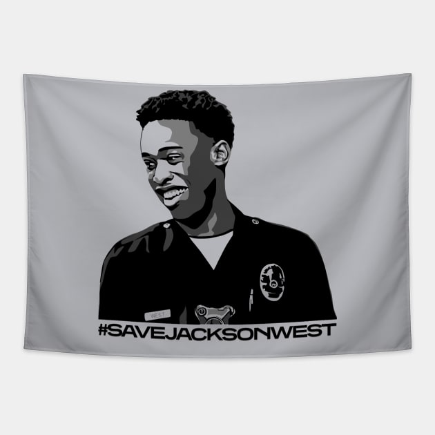 #SaveJacksonWest | The Rookie Tapestry by gottalovetherookie