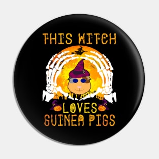 This Witch Loves Guinea Pigs Halloween (98) Pin