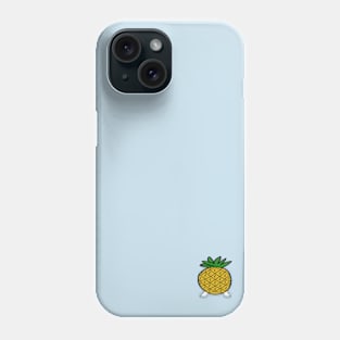 Small Spaceship Earth Pineapple Phone Case