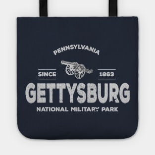 Vintage Gettysburg 1863 National Military Park Graphic Tote