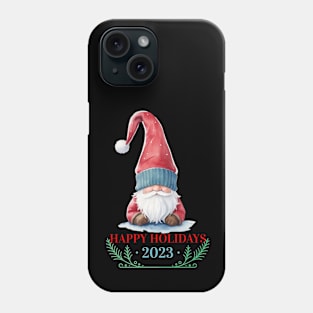 Christmas cute gnome 2023 Phone Case