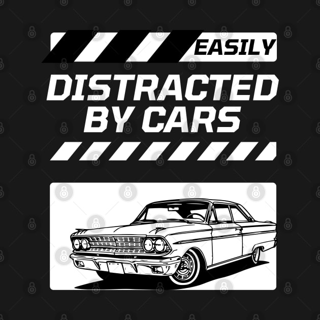 Easily Distracted By Cars by Clouth Clothing 