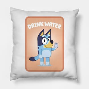 Bluey drink water Pillow