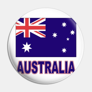 The Pride of Australia - Australian Flag Design Pin