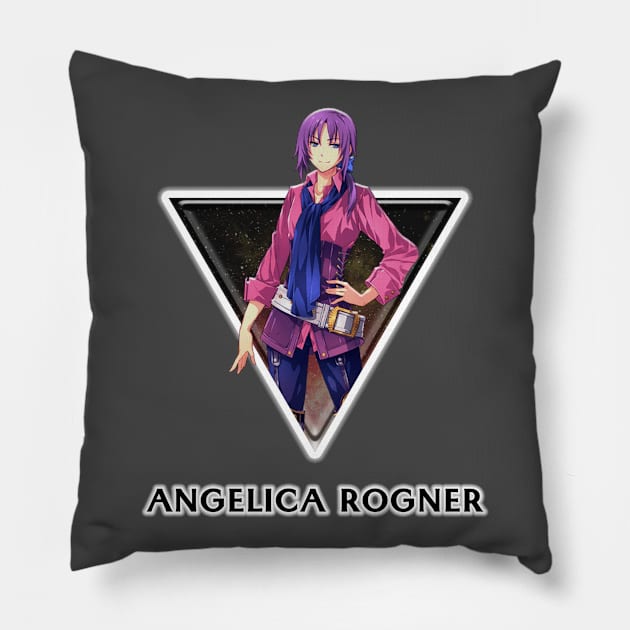 Trails of Cold Steel - Angelica Rogner Pillow by RayyaShop