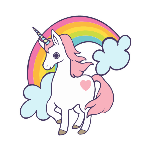 Rainbow Unicorn by SarahJoncas