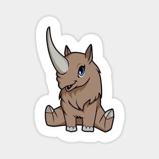 Kawaii Elasmotherium Magnet