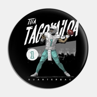 Tua Tagovailoa Miami Grunge Pin